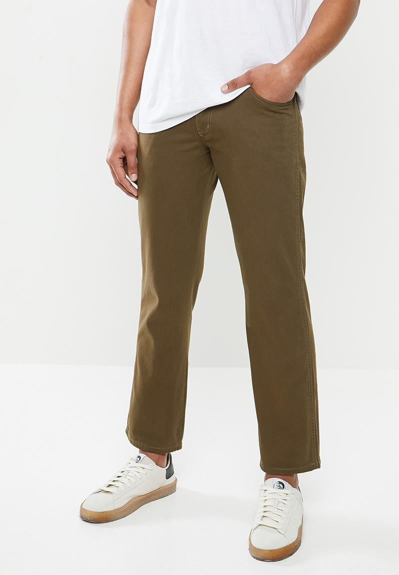 khaki wrangler pants