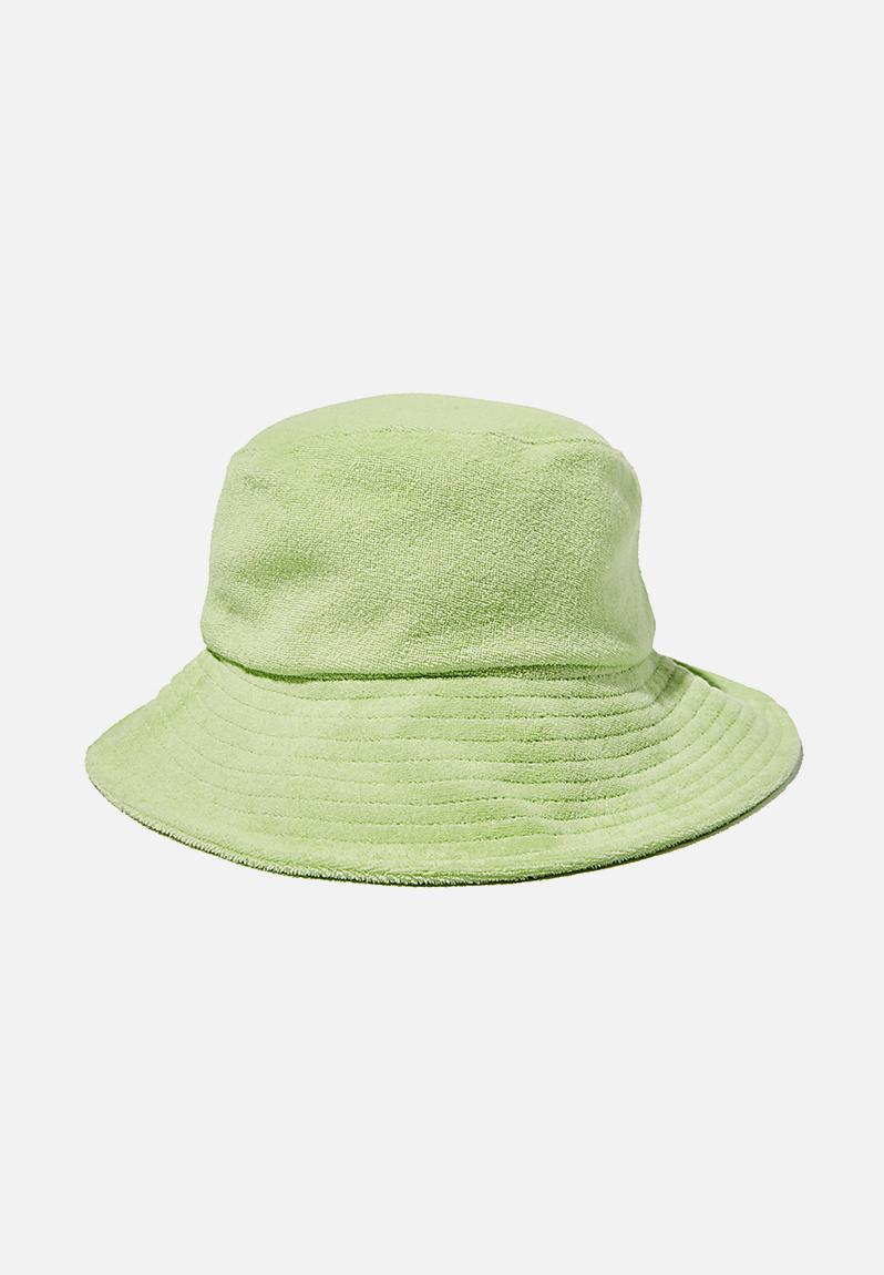 Bianca bucket hat - soft lime terry Rubi Headwear | Superbalist.com