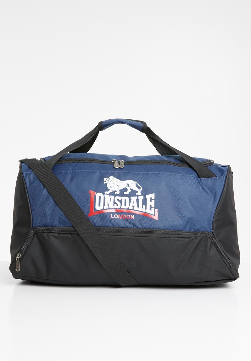 Travel bag - blue & black Lonsdale Bags & Wallets | Superbalist.com