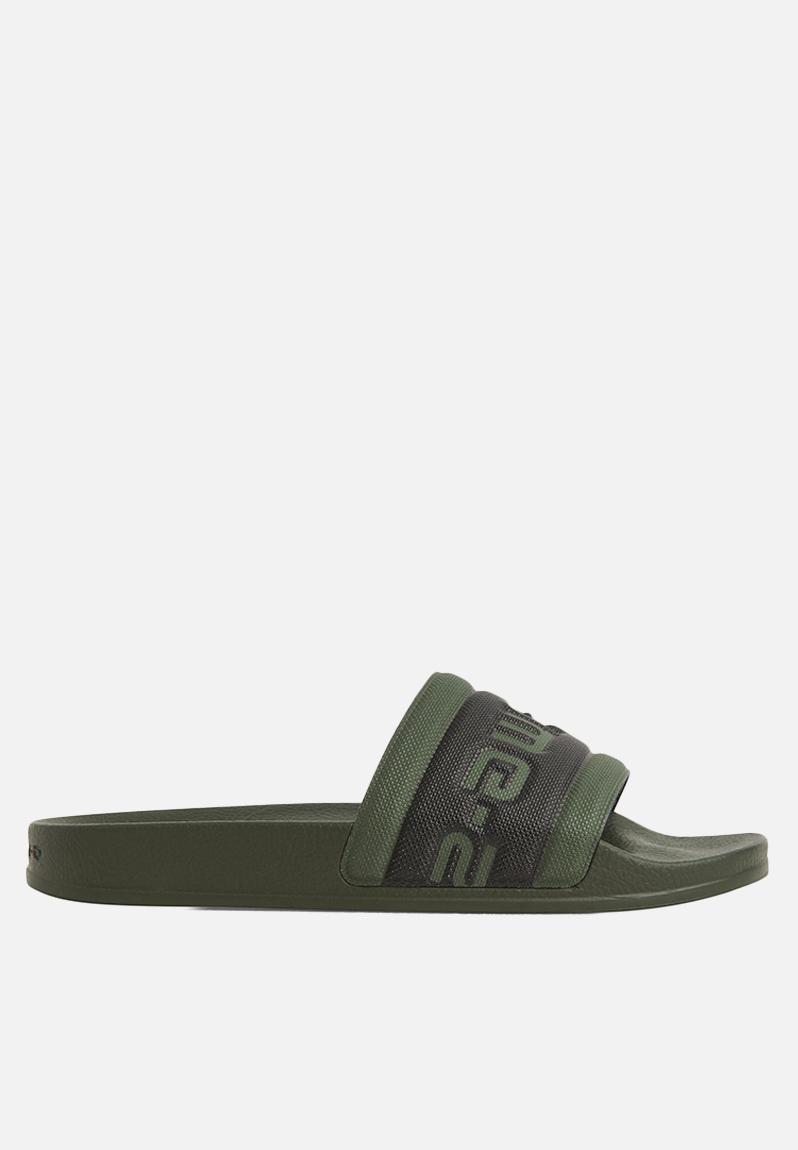 Cart slide iii - combat green /black G-Star RAW Sandals & Flip Flops ...