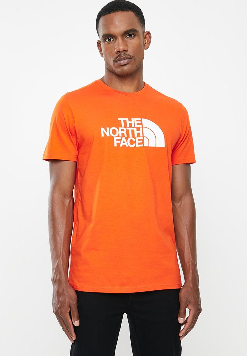 Short sleeve easy tee - orange The North Face T-Shirts | Superbalist.com