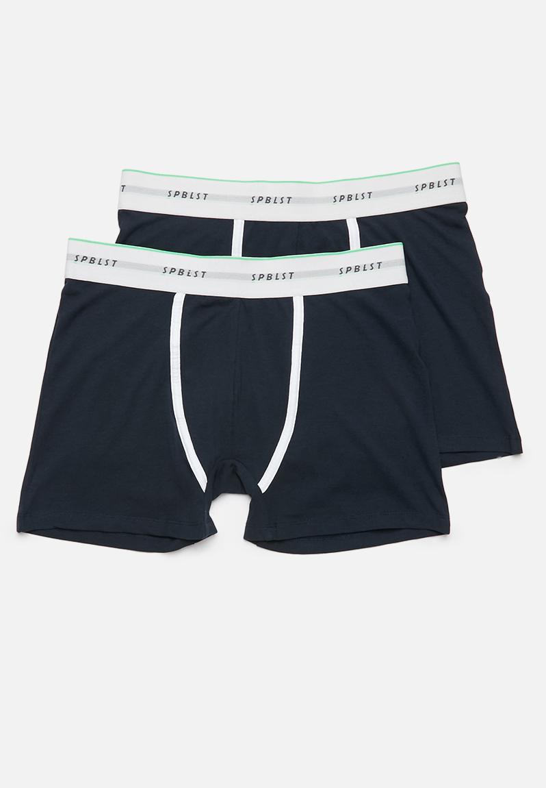 2-pack Tex boxer briefs - navy x2 Superbalist Underwear | Superbalist.com