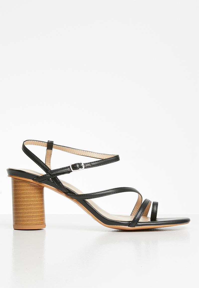 Leonie barely-there heel - black edit Heels | Superbalist.com