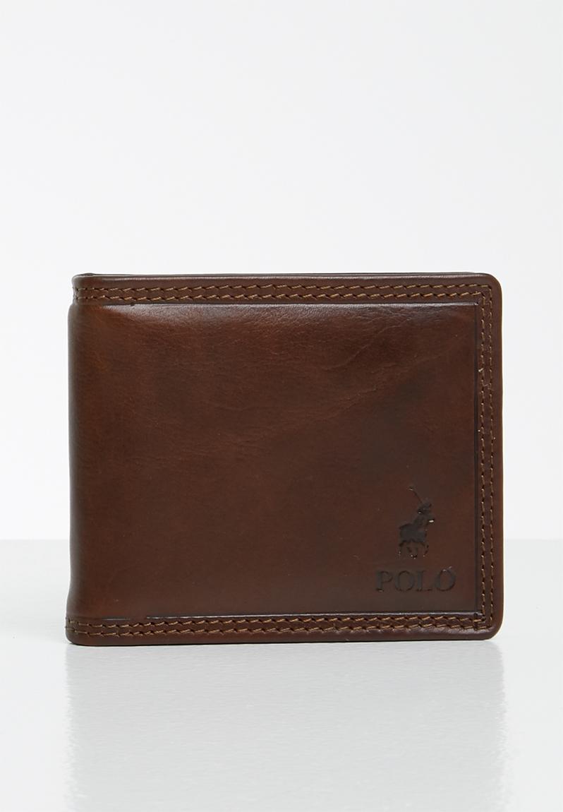 Kenya smalls billfold money clip wallet - brown POLO Bags & Wallets ...
