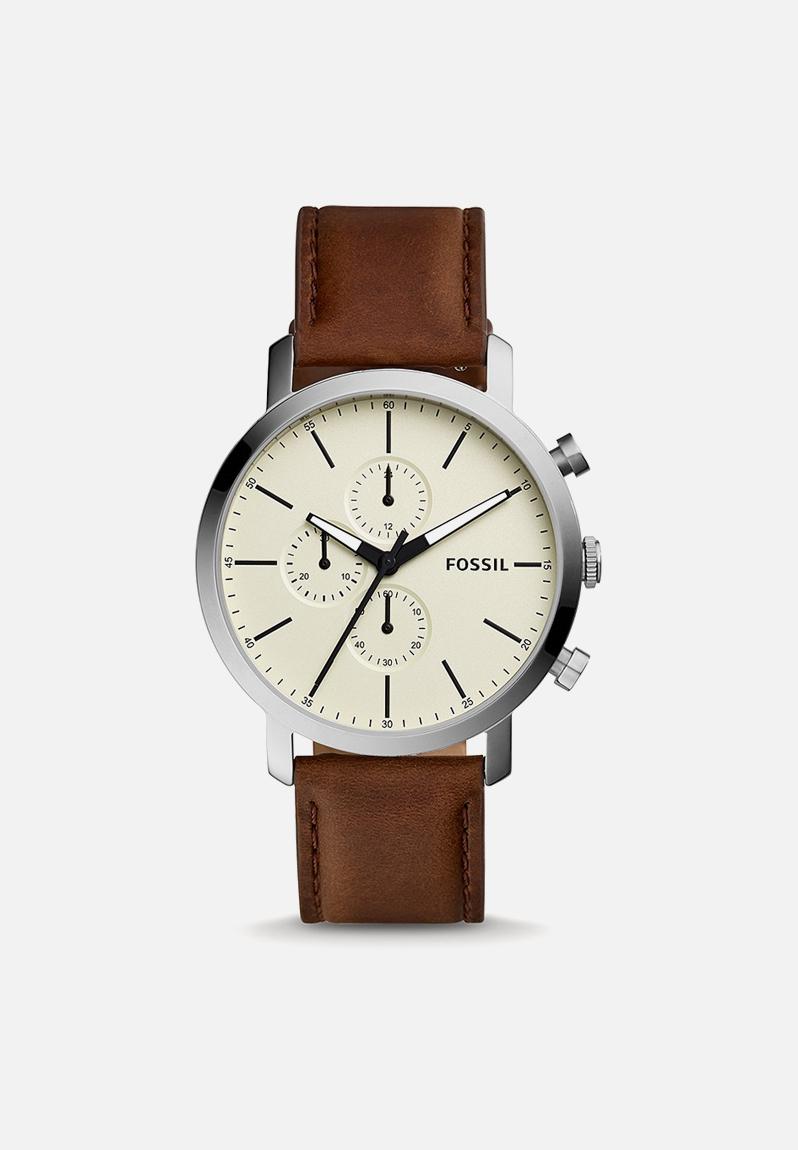 Luther 3h - silver Fossil Watches | Superbalist.com
