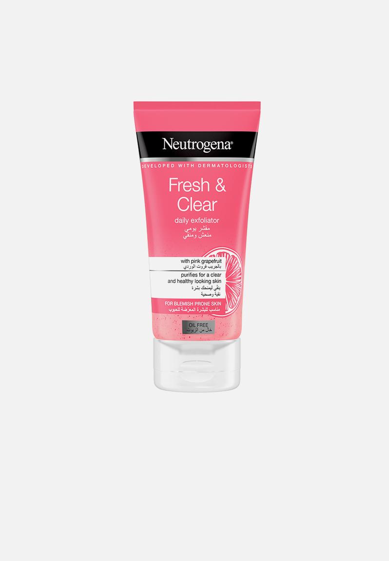 neutrogena fresh and clear daily exfoliator