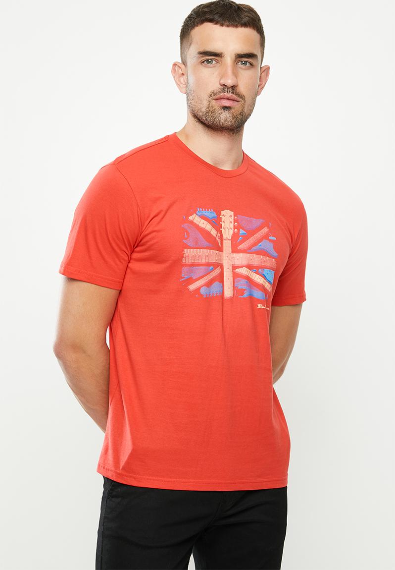 Flag tee - red Ben Sherman T-Shirts & Vests | Superbalist.com