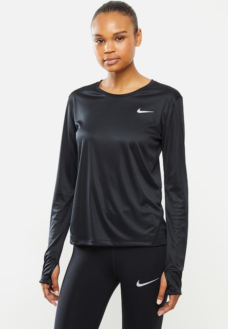 Nike Miler Top Black Nike T-Shirts | Superbalist.com