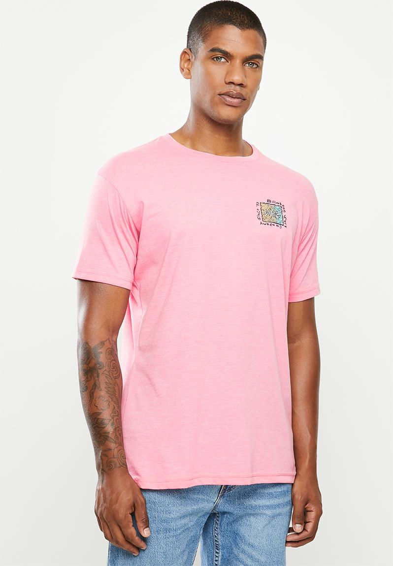 Mondo short sleeve tee - pink Billabong T-Shirts & Vests | Superbalist.com
