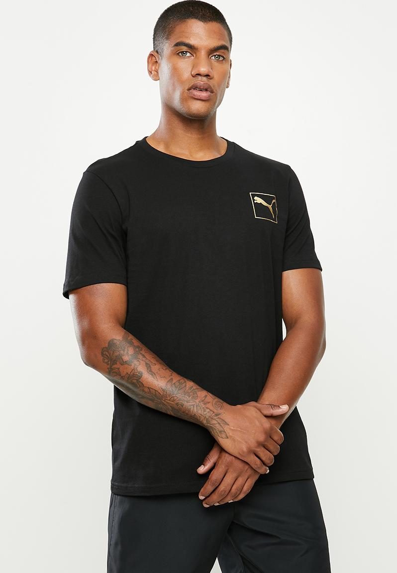 Gold foil tee - puma black PUMA T-Shirts | Superbalist.com