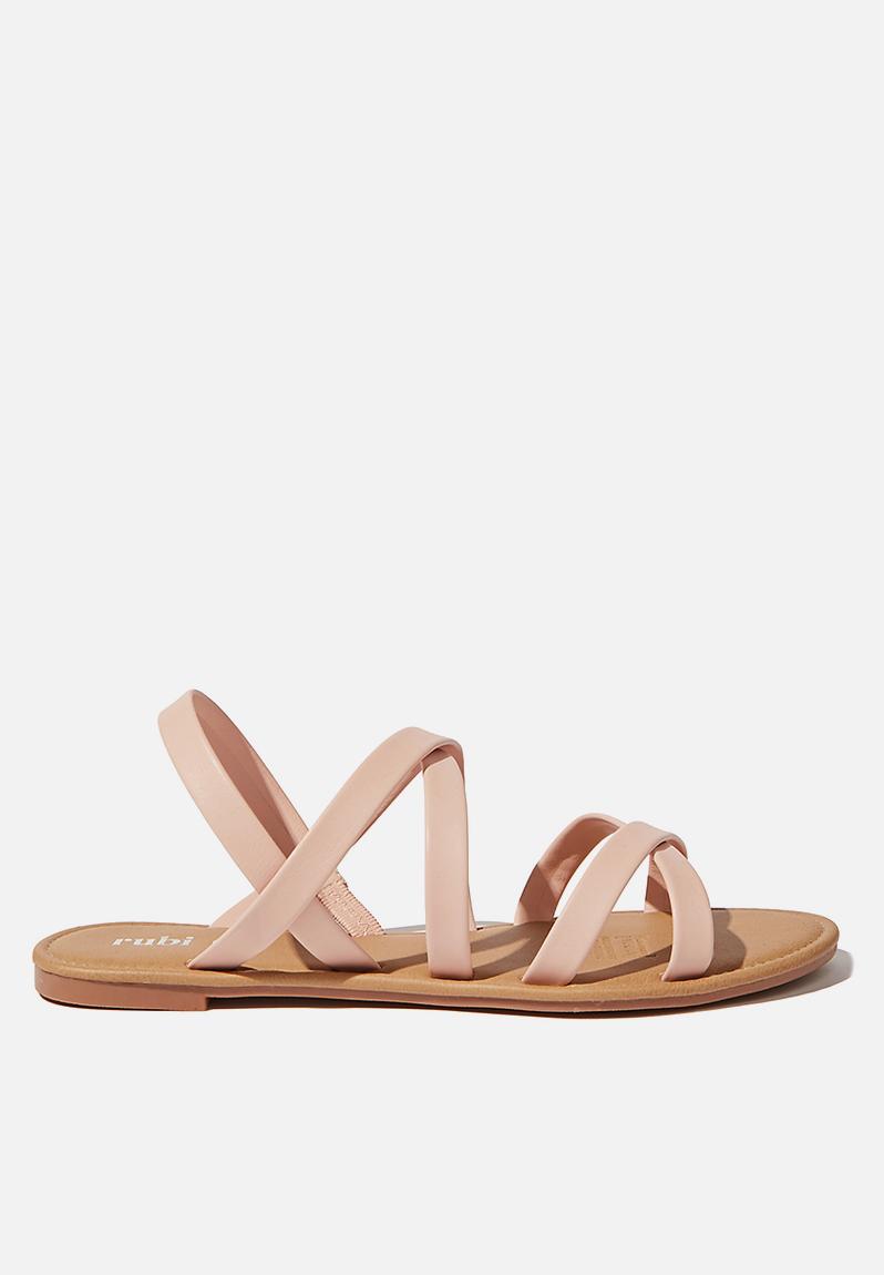 Lucy strappy slingback sandal - sugar pink pu Cotton On Sandals & Flip ...