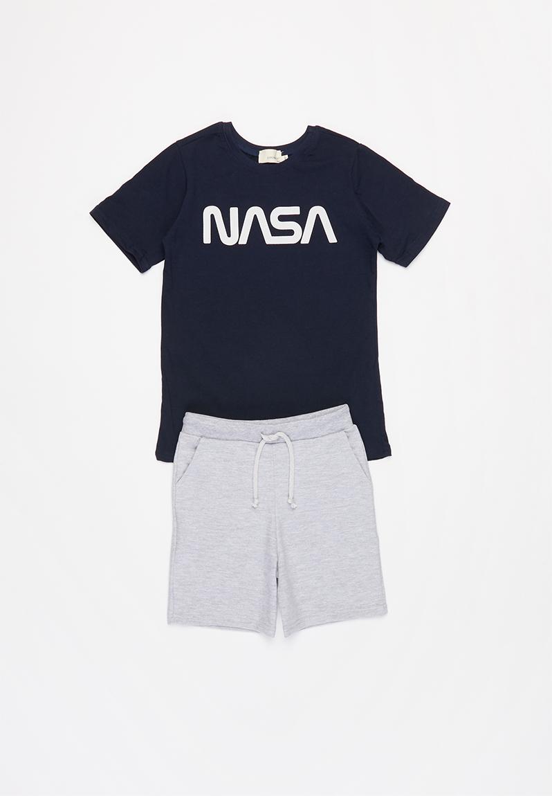 nasa sweat shorts