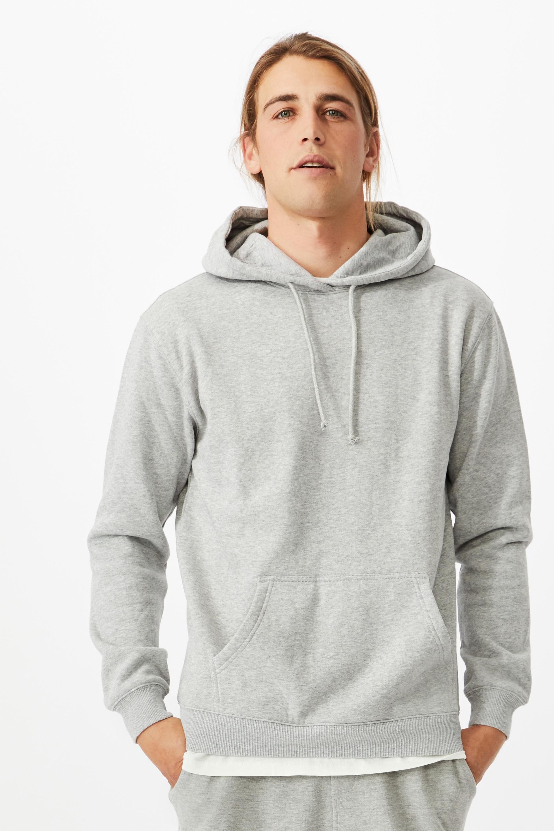 Essential fleece pullover - light grey marle Cotton On Hoodies & Sweats ...