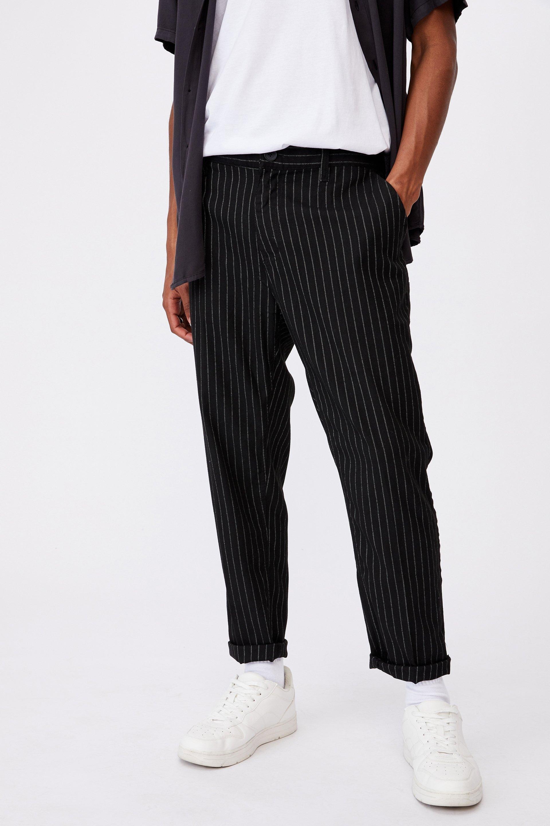 Oxford trouser - pinstripe black Cotton On Pants & Chinos | Superbalist.com