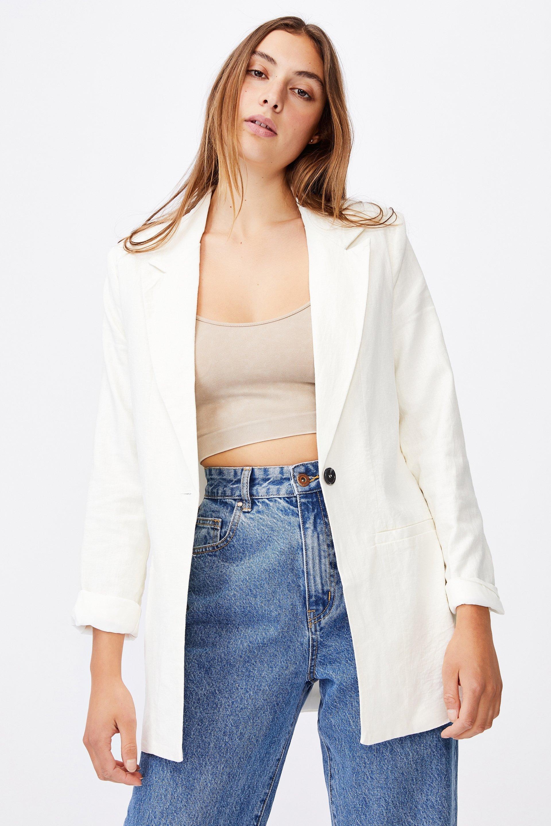 Ultimate linen blazer - fawn Cotton On Jackets | Superbalist.com