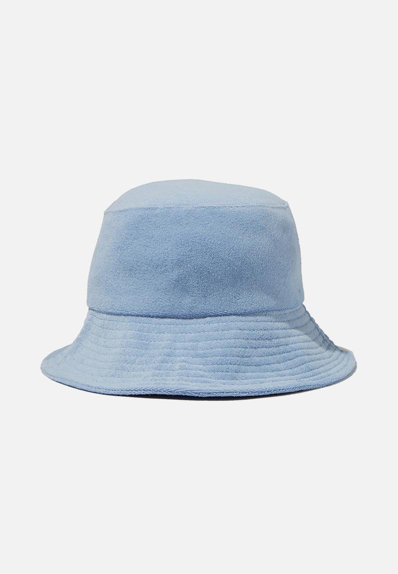 Bianca bucket hat - poolside blue terry Rubi Headwear | Superbalist.com