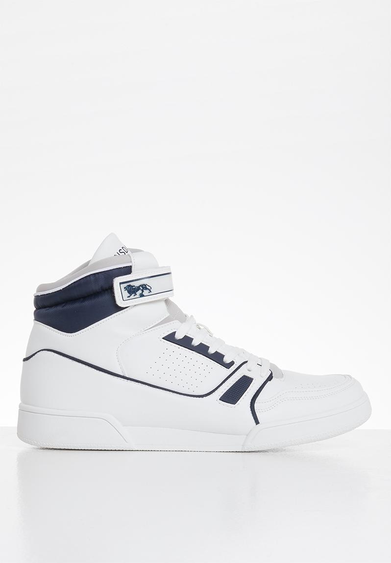 Ld original lv high sneaker - white & navy Lonsdale Slip-ons and ...