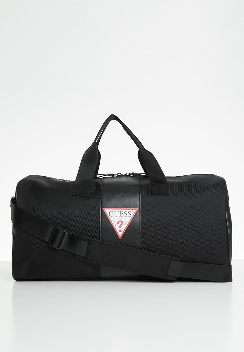 mens guess duffle bag