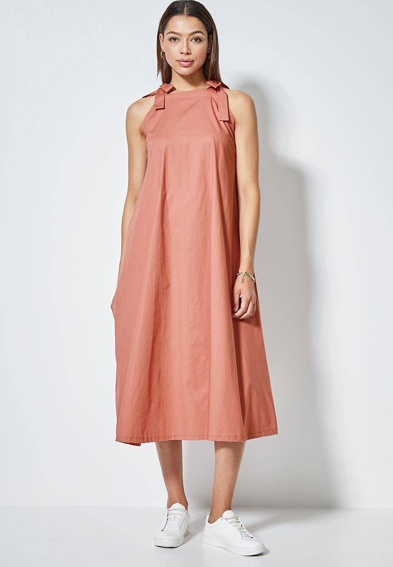 Tie strap trapeze dress - pink Superbalist Casual | Superbalist.com