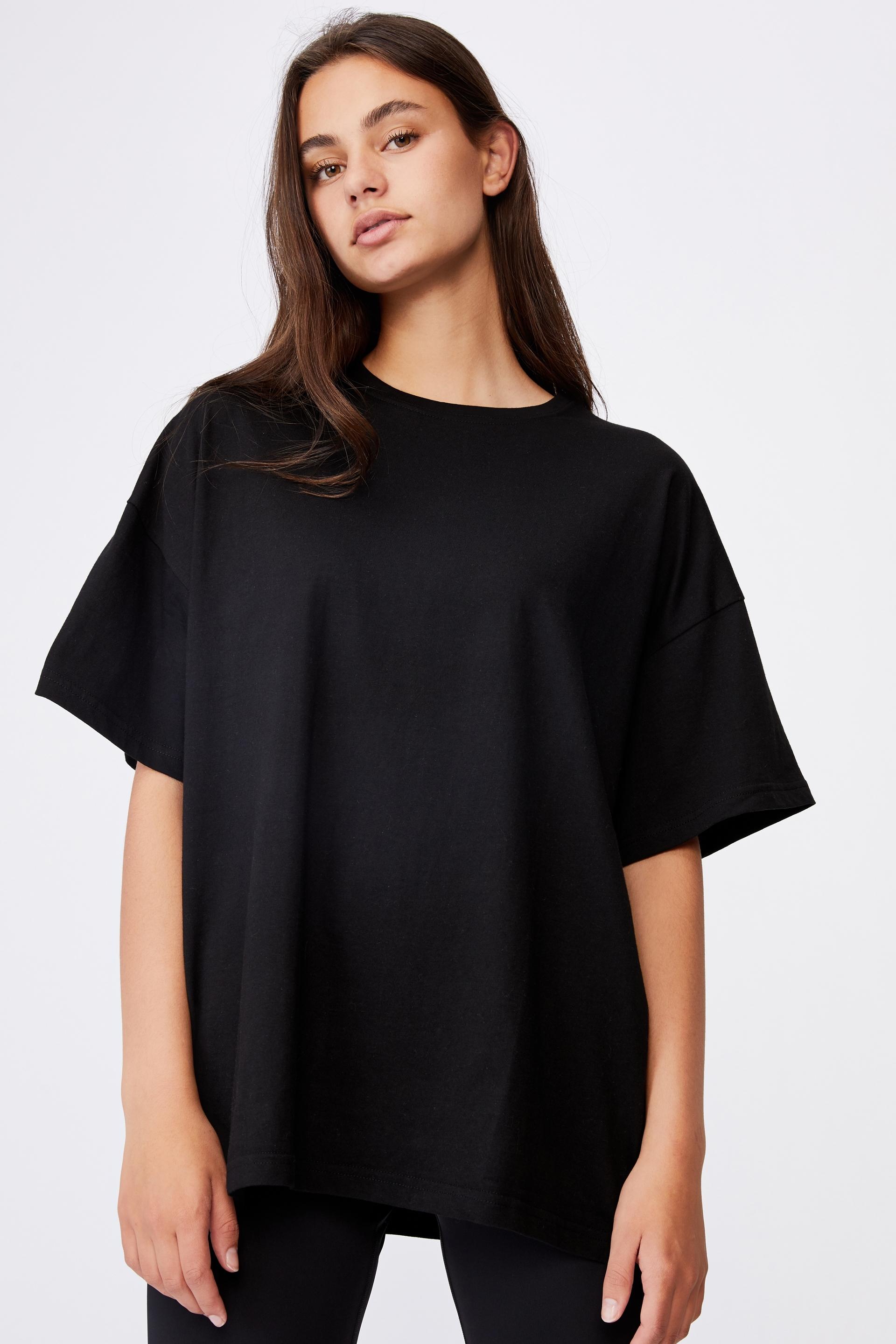 Super relaxed basic tee - black Factorie T-Shirts, Vests & Camis ...