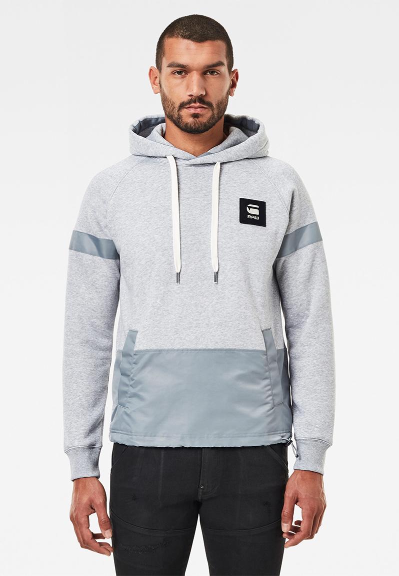 Prisoner mix hdd long sleeve sweat - grey G-Star RAW Hoodies & Sweats ...