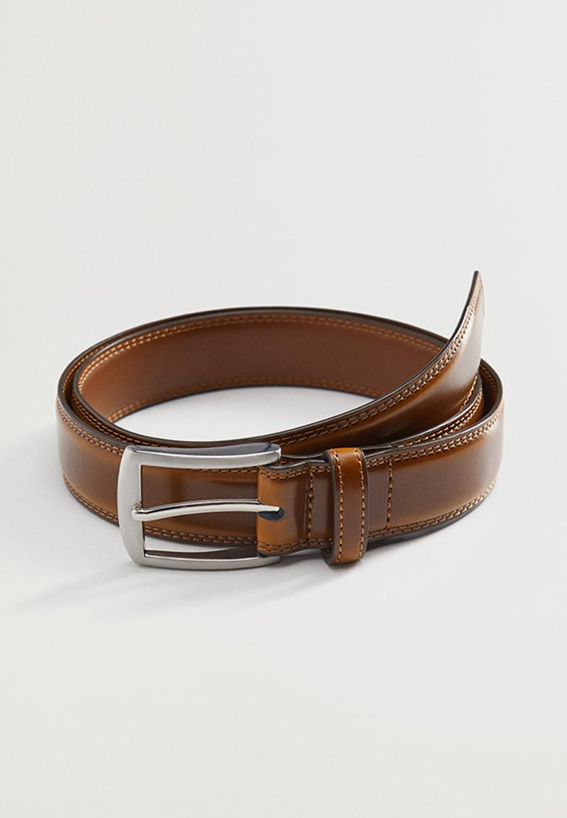 Belt basico - brown MANGO Belts | Superbalist.com