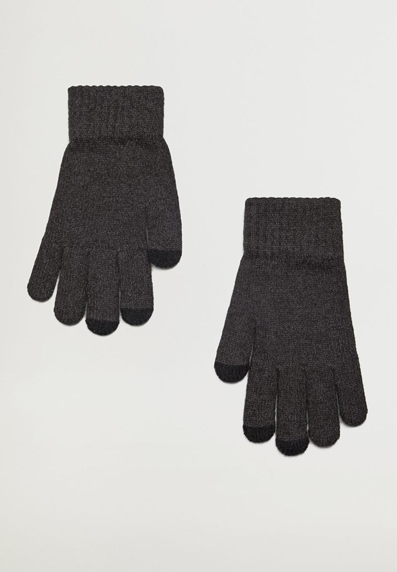 Gloves touch - grey MANGO Men's Accessories | Superbalist.com