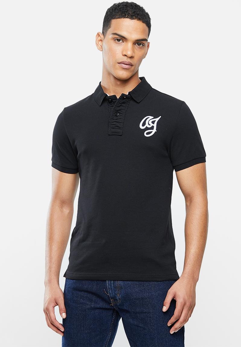 Aca joe big aj logo golfer - black Aca Joe T-Shirts & Vests ...
