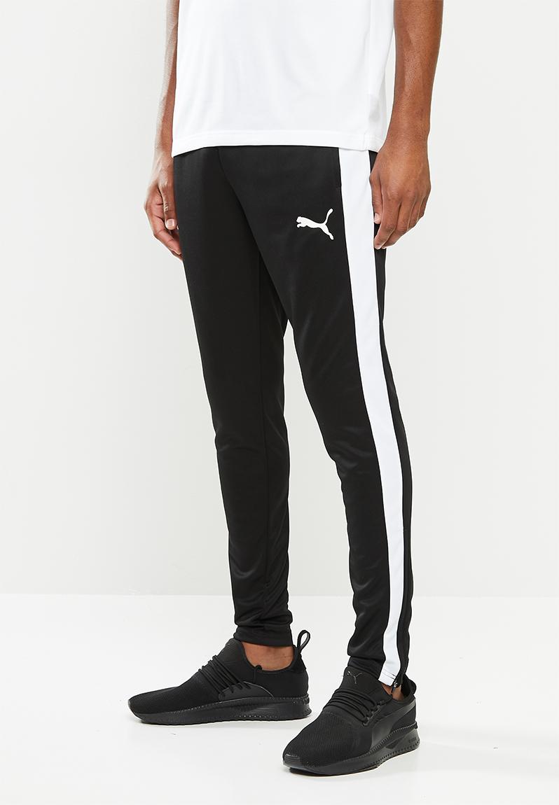 Active tricot pants cl - puma black-puma white PUMA Sweatpants & Shorts ...
