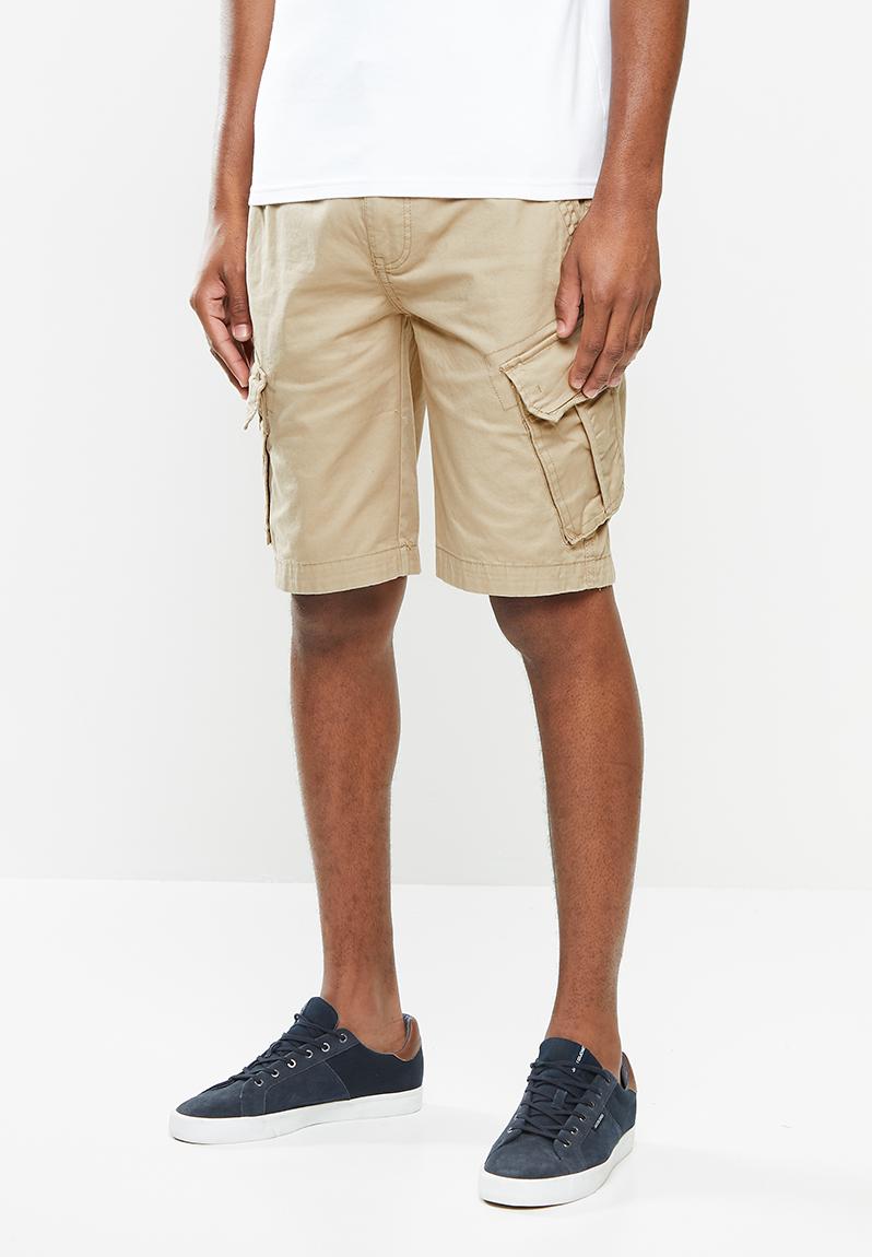 Aca joe cargo shorts - khaki beige Aca Joe Shorts | Superbalist.com