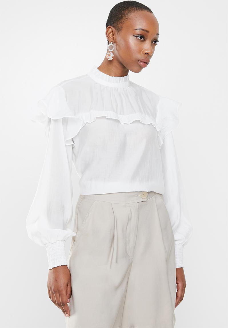 Arizona top - white Glamorous Blouses | Superbalist.com