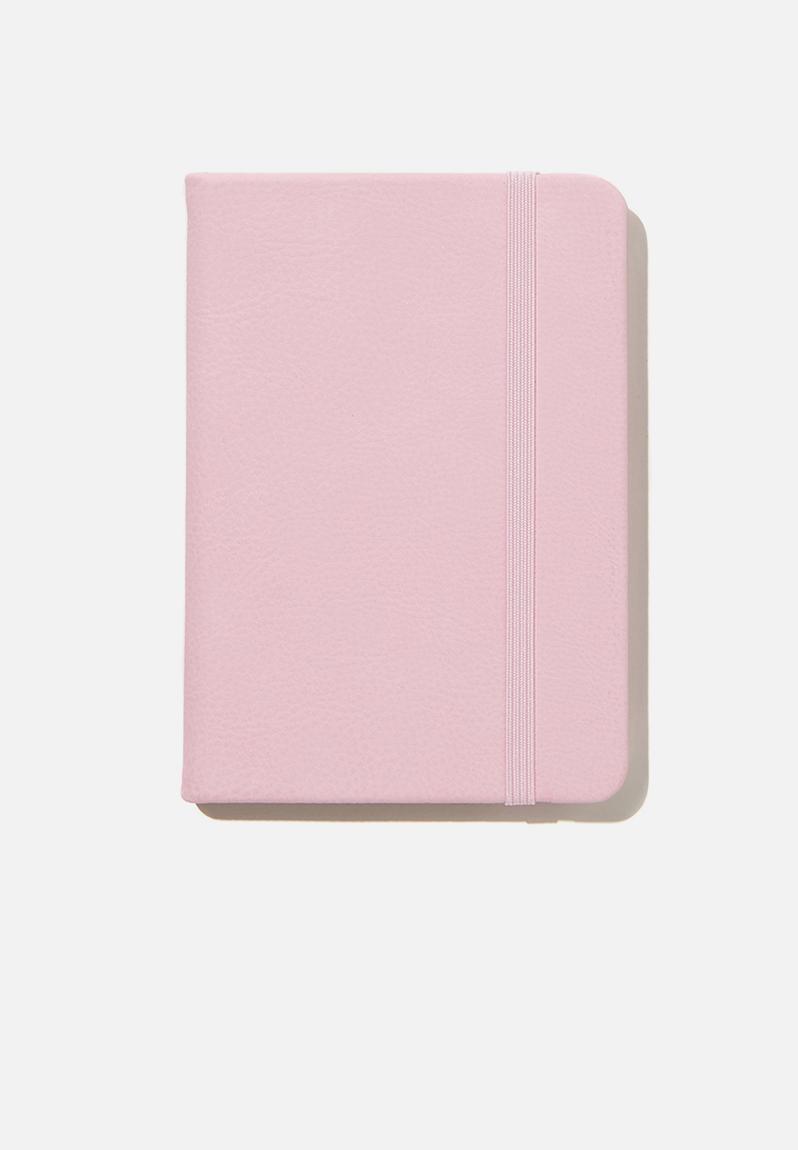 A6 buffalo journal - plastic pink Typo Notebooks & Diaries ...