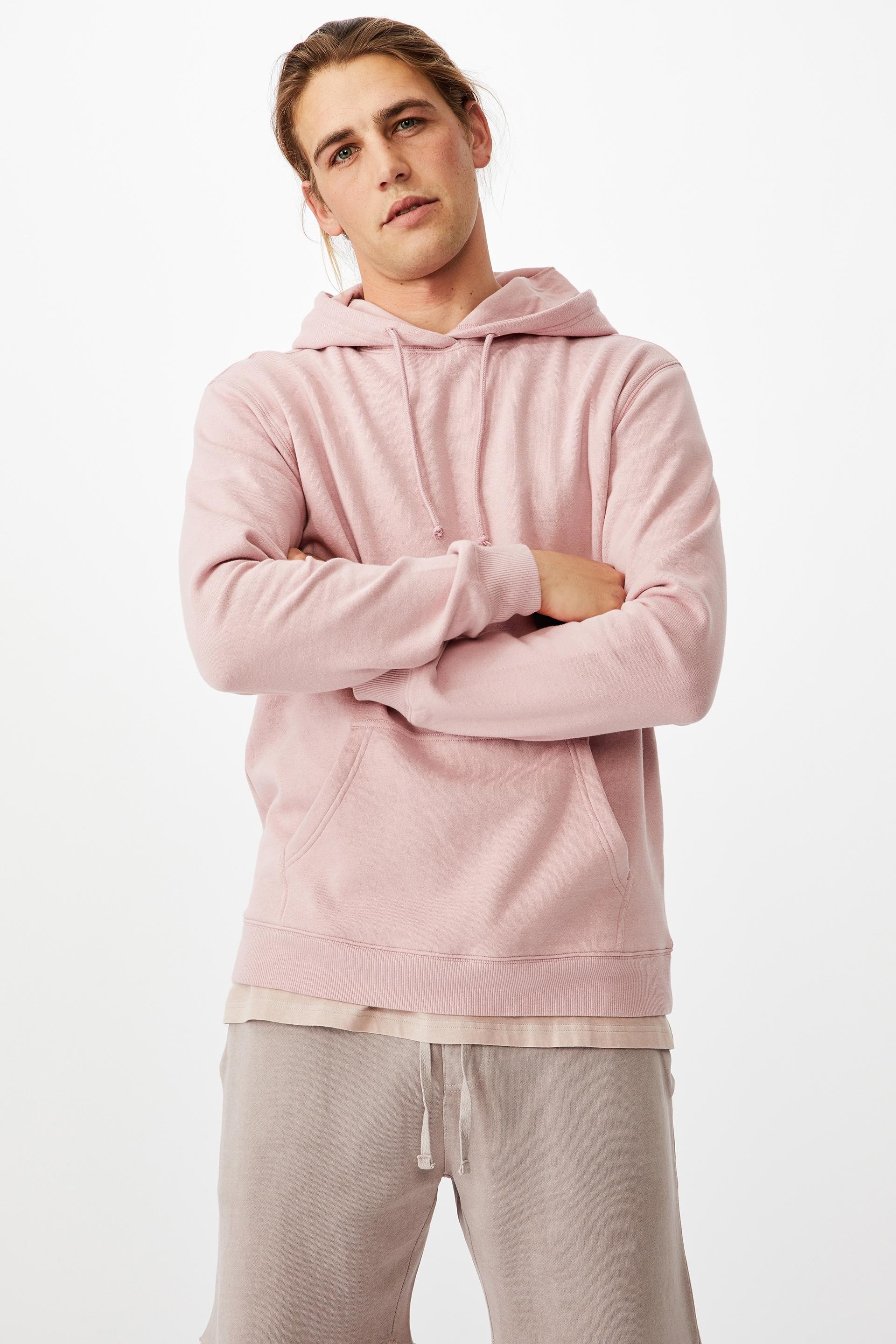 pink brand fleece pullover