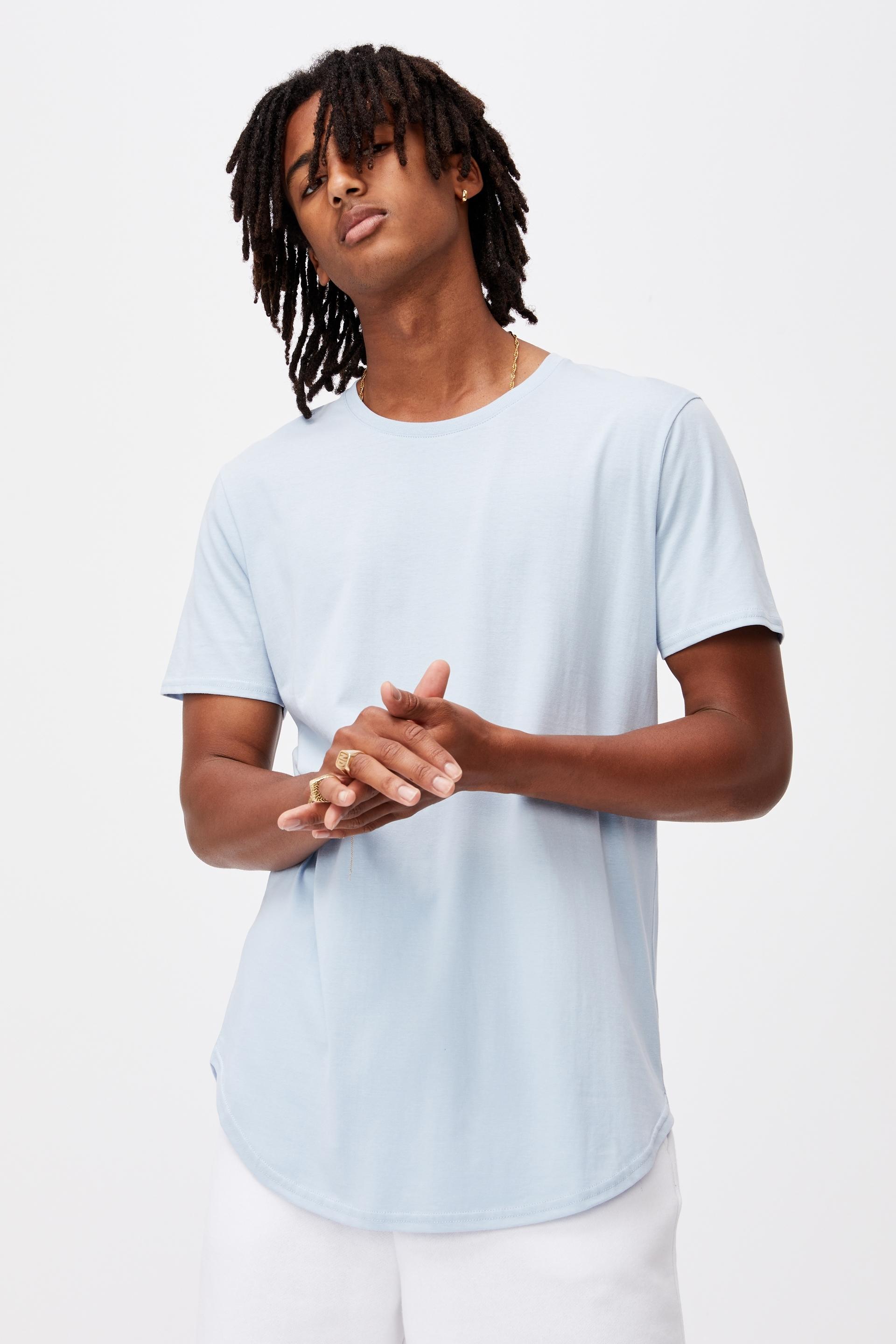 Curved t shirt - chambray blue Factorie T-Shirts & Vests | Superbalist.com
