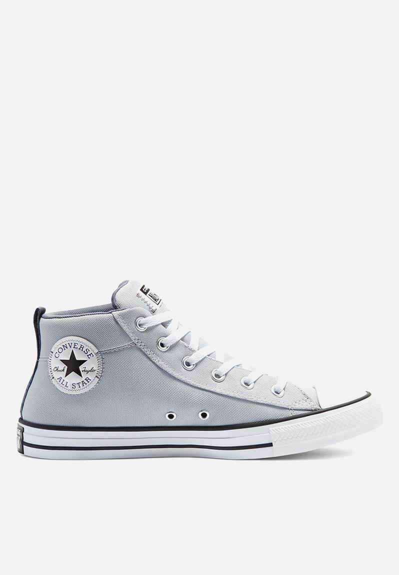 Chuck taylor all star street mid - gravel/light carbon/white digital ...