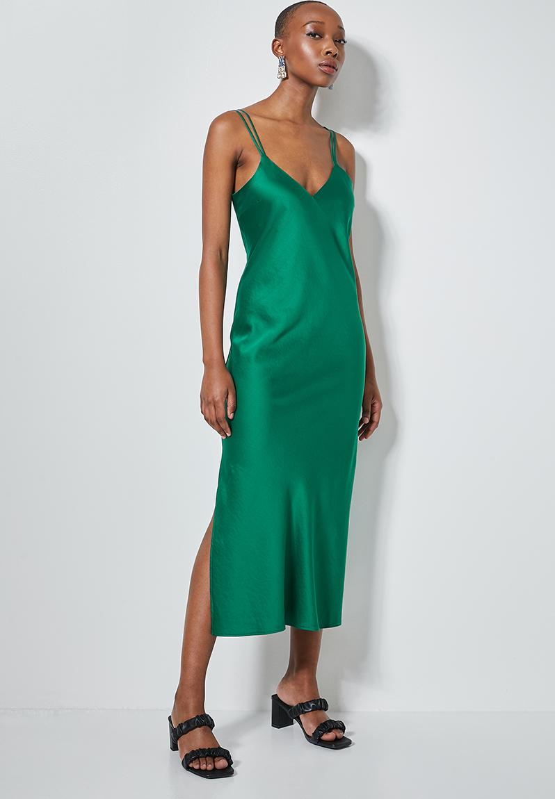 Satin slip dress - emerald1 Superbalist Formal | Superbalist.com