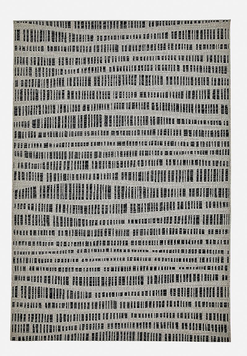 Coding outdoor rug - ink Hertex Haus Decor | Superbalist.com