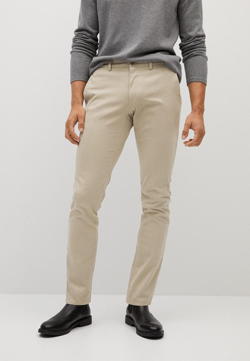 Barna trousers - lt beige MANGO Formal Pants | Superbalist.com