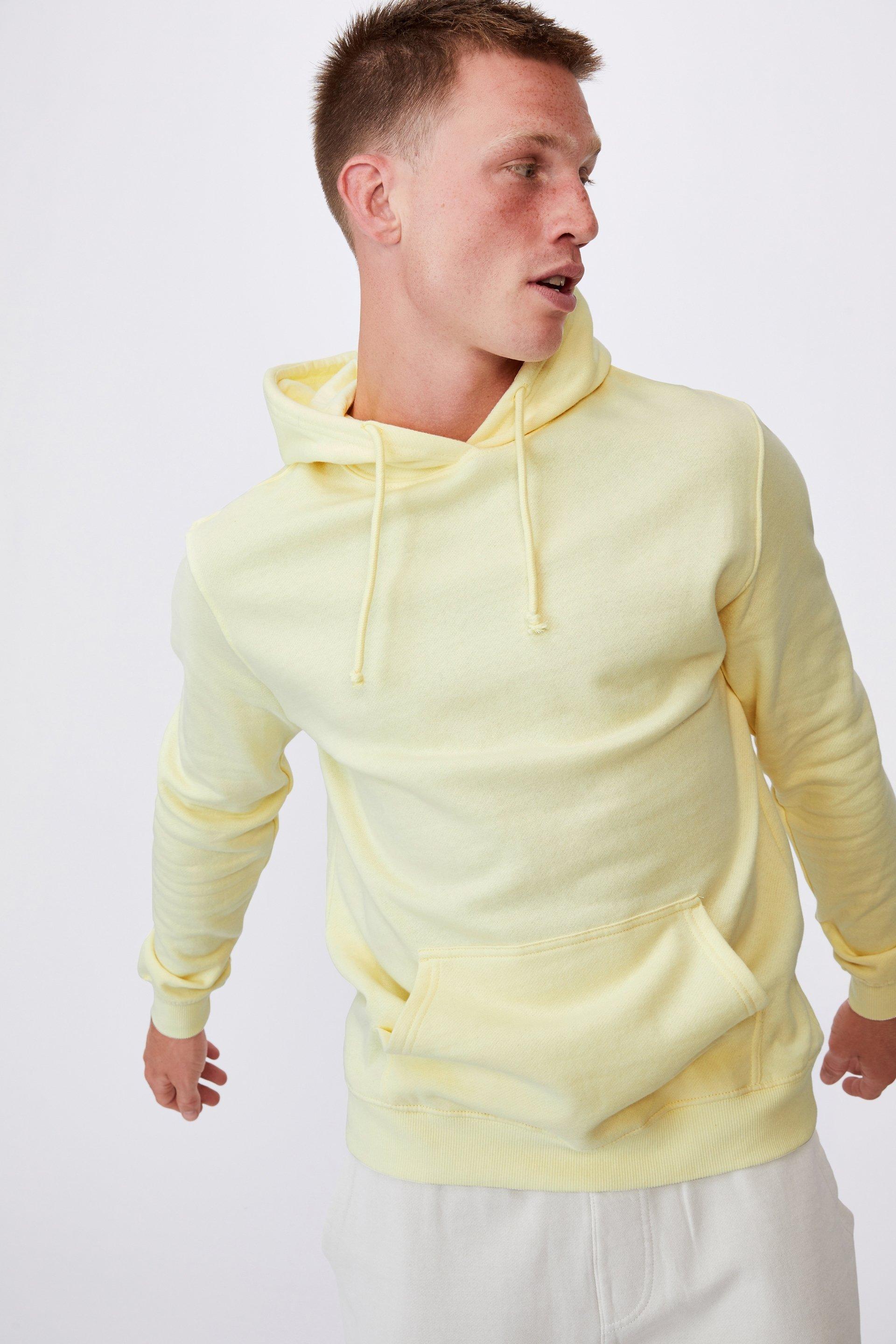 Essential fleece pullover - lemon Cotton On Hoodies & Sweats ...