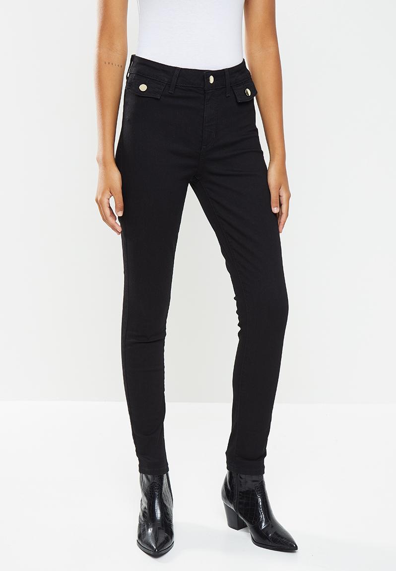 men's black guess jeans