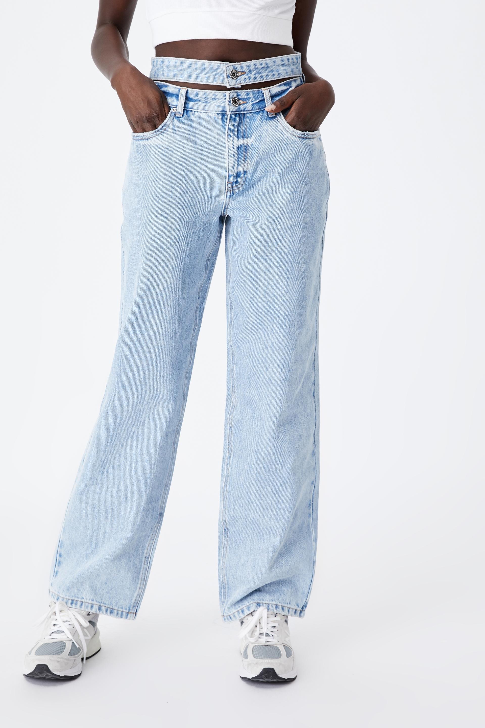 Double waistband jean - sunday blue Factorie Jeans | Superbalist.com