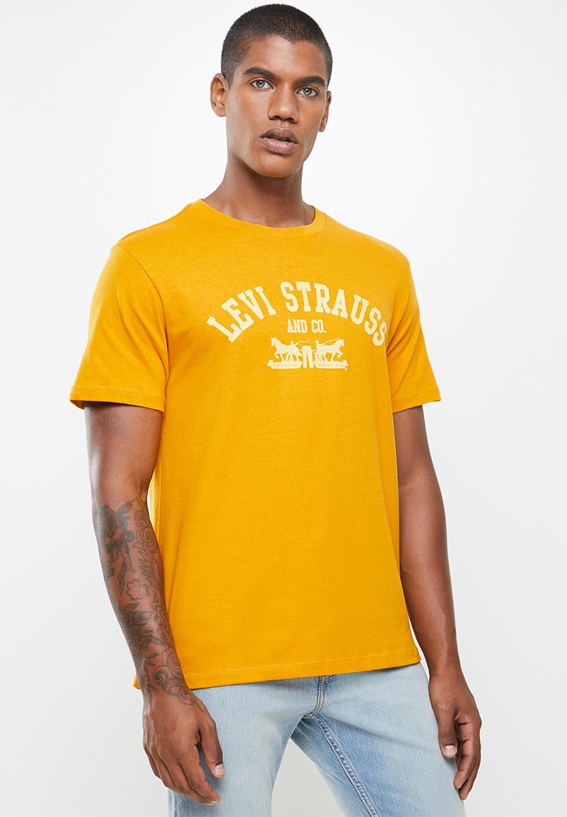 2-horse graphic tee - yellow Levi’s® T-Shirts & Vests | Superbalist.com