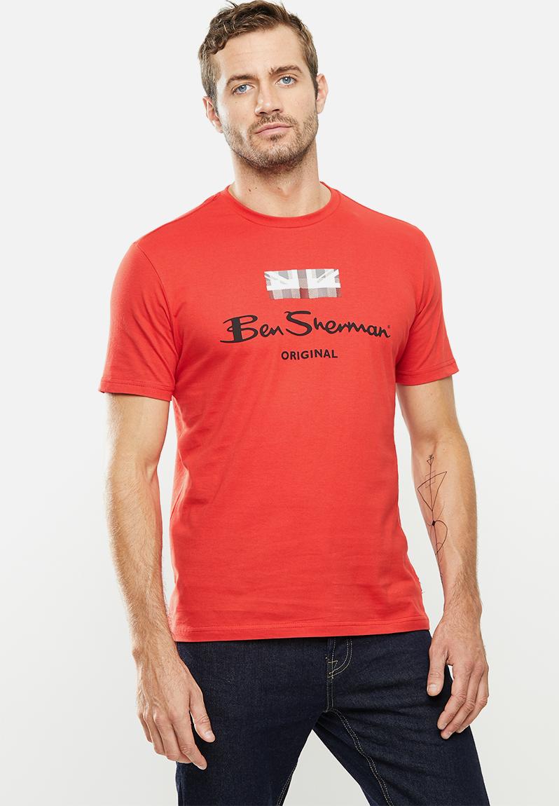 red ben sherman shirt