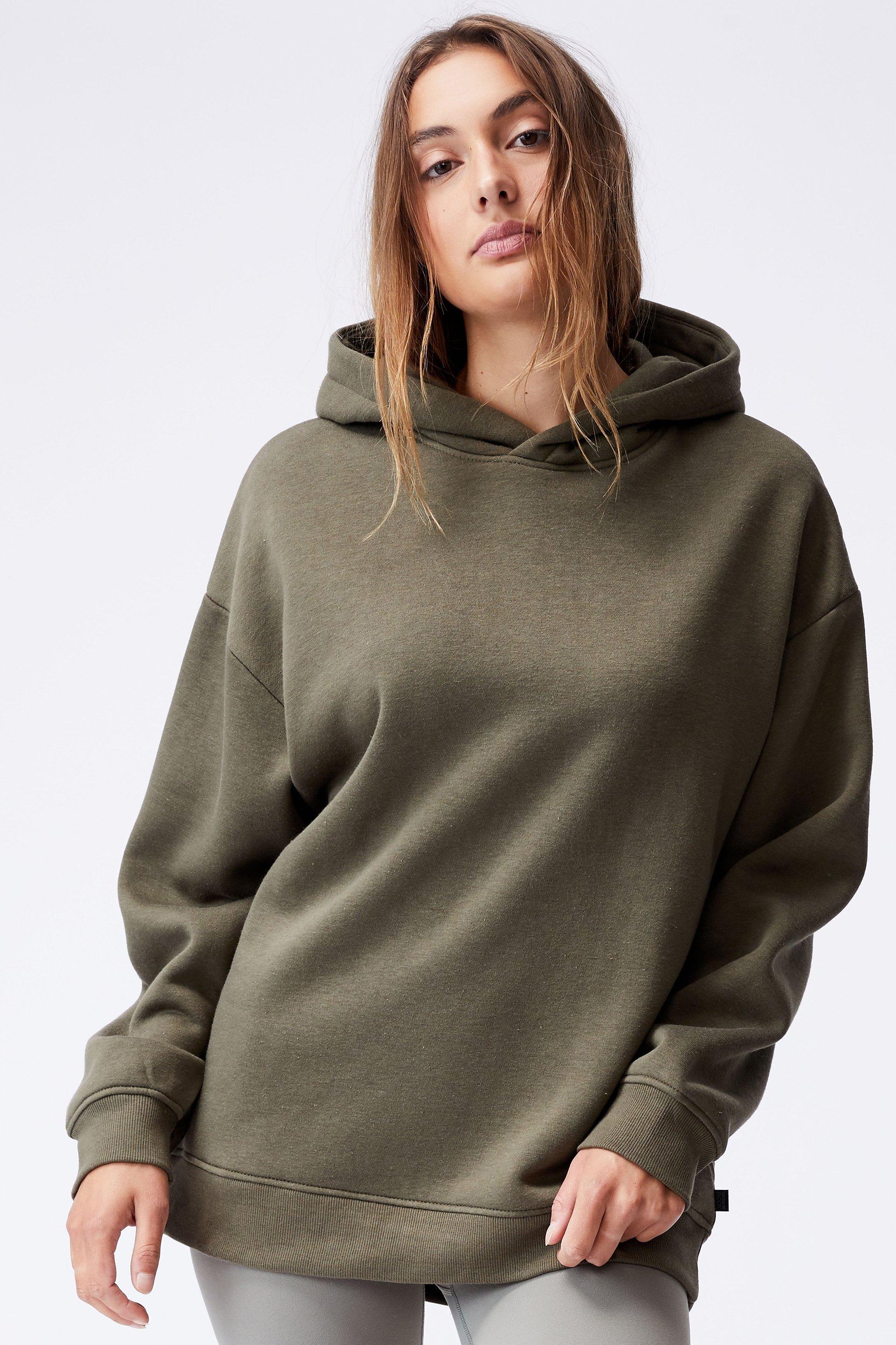 Lifestyle oversized hoodie deep moss Cotton On Hoodies, Sweats