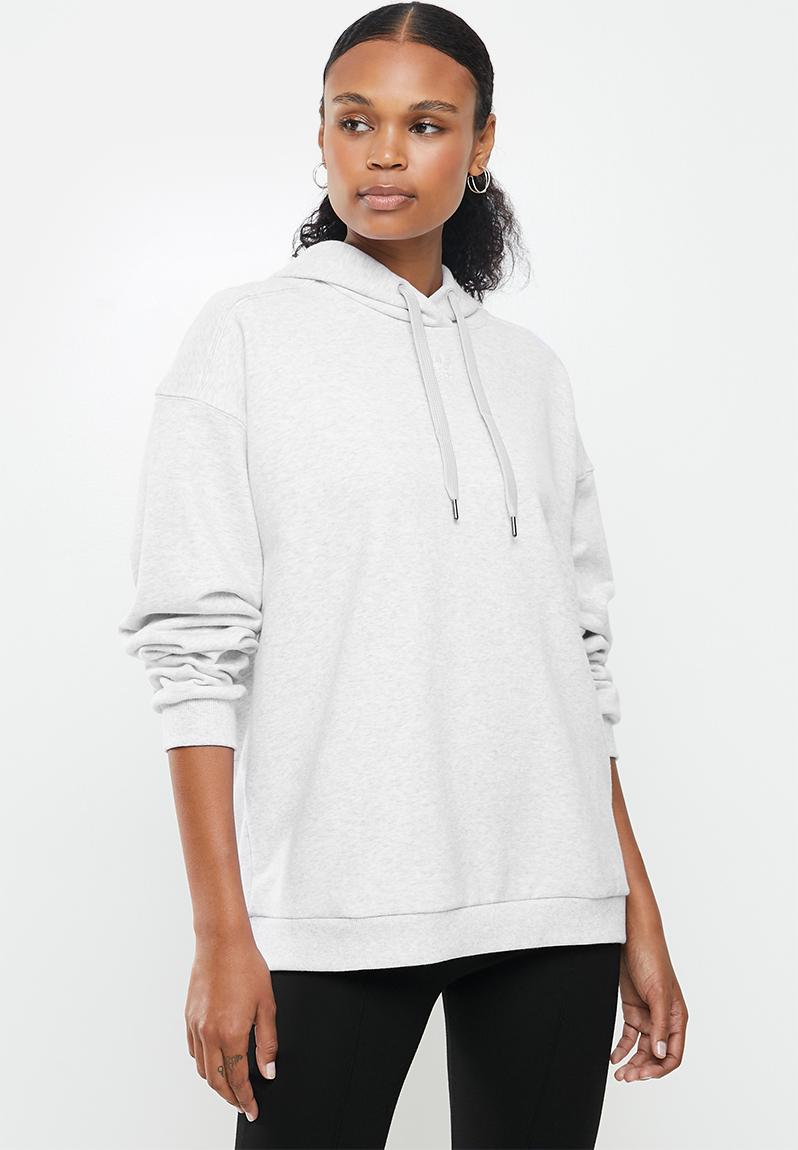 Originals hoodie - light grey heather adidas Originals Hoodies, Sweats