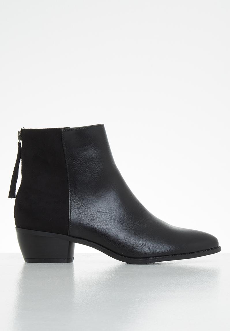 Saddle ankle boot - black Butterfly Feet Boots | Superbalist.com