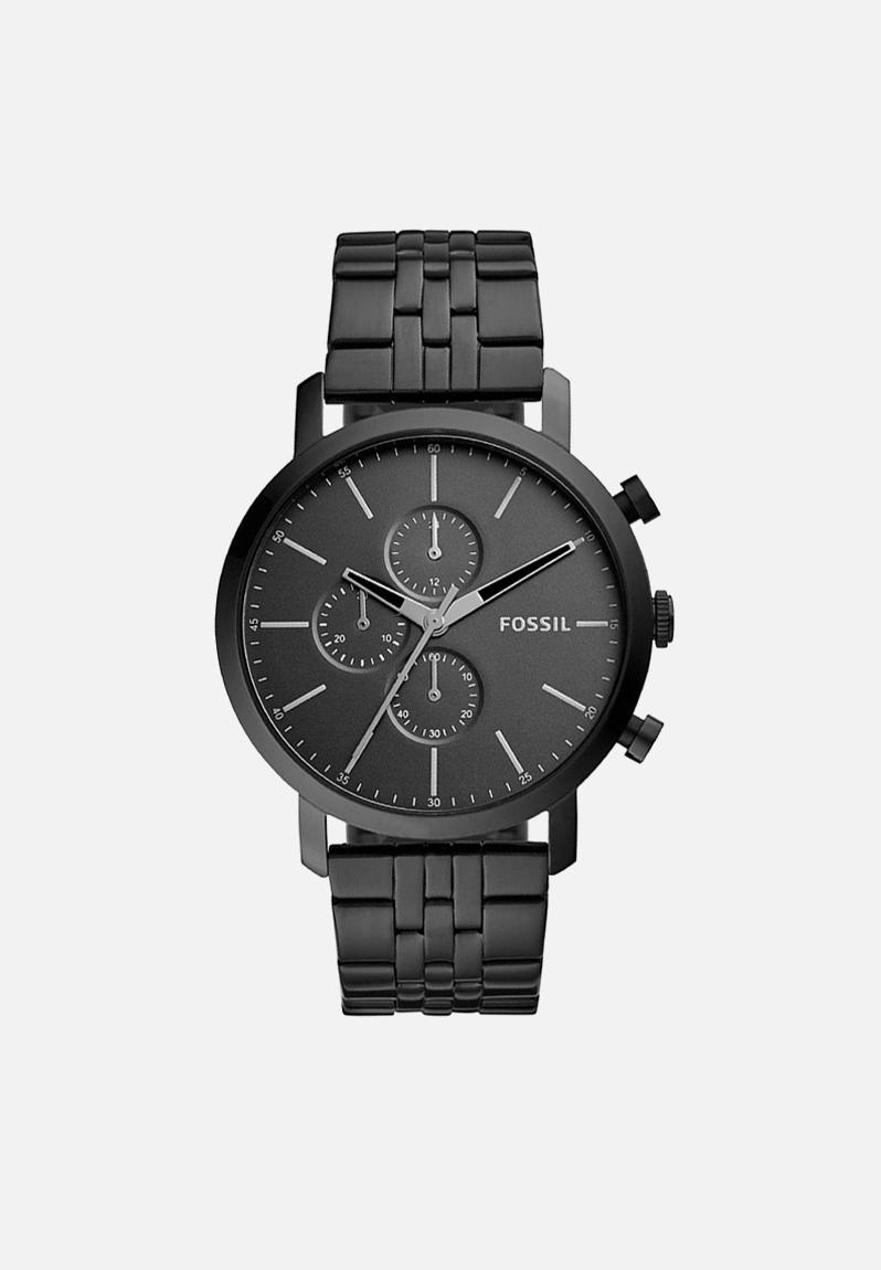 Luther chrono - black Fossil Watches | Superbalist.com