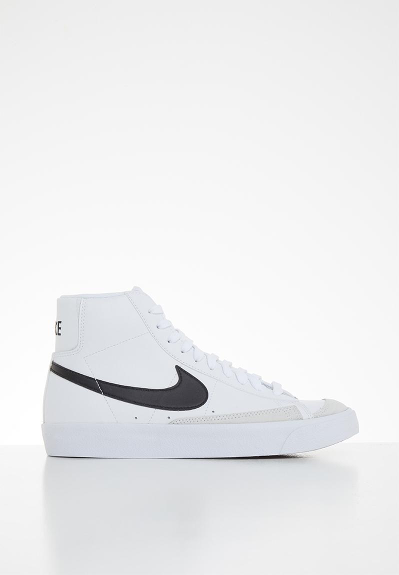 nike blazer mid 77 black and orange