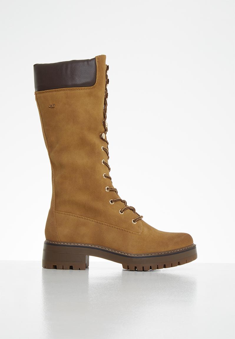 Fox 4 lace up boot - tan Miss Black Boots | Superbalist.com