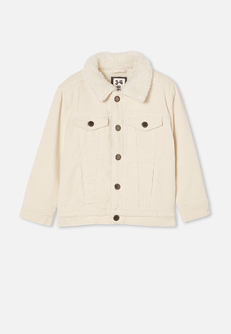 Jamie cord sherpa jacket - rainy day Cotton On Jackets & Knitwear ...